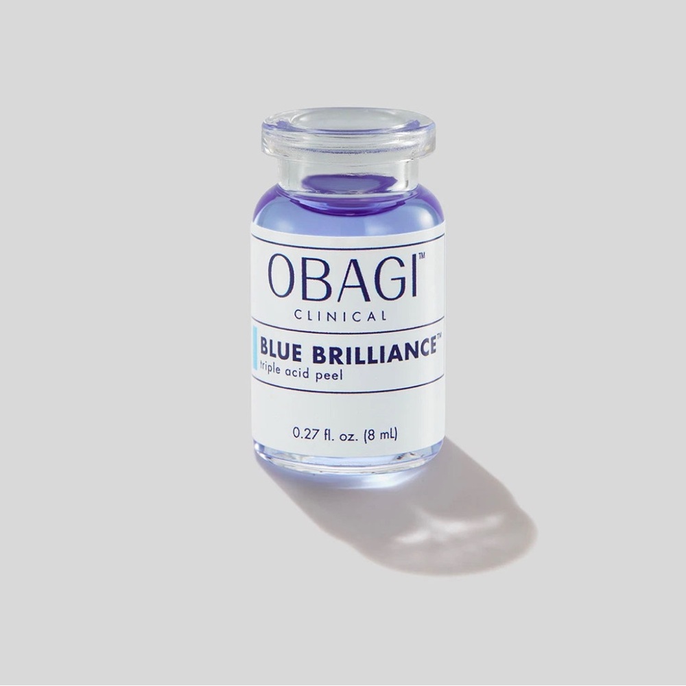 Obagi Clinical BLUE BRILLIANCE® TRIPLE ACID PEEL ( 4 vials - NWB)  $150 Retail - Picture 2 of 5